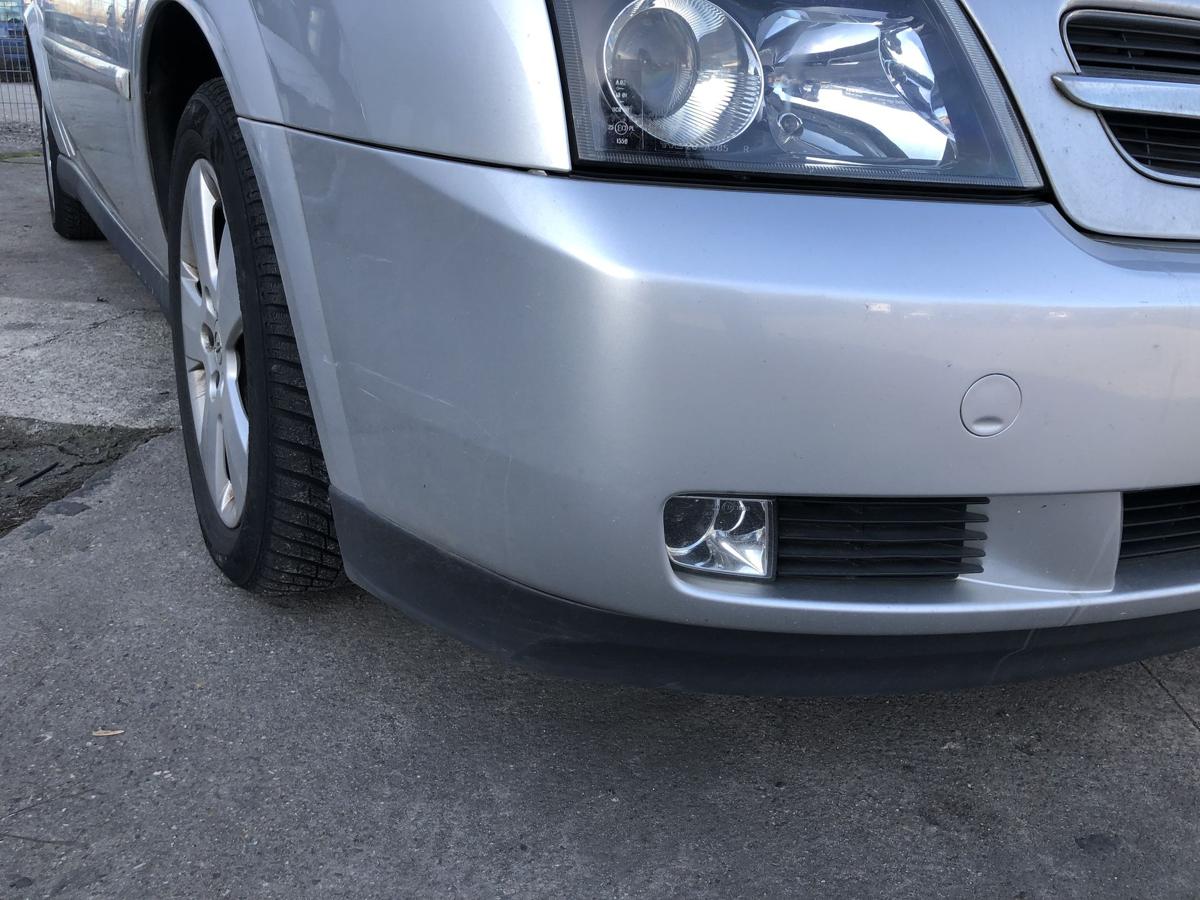 Opel Vectra C Caravan bis05 Sto&szlig;f&auml;nger vorn Frontsch&uuml;rze Nebel 2AU Starsilber 3