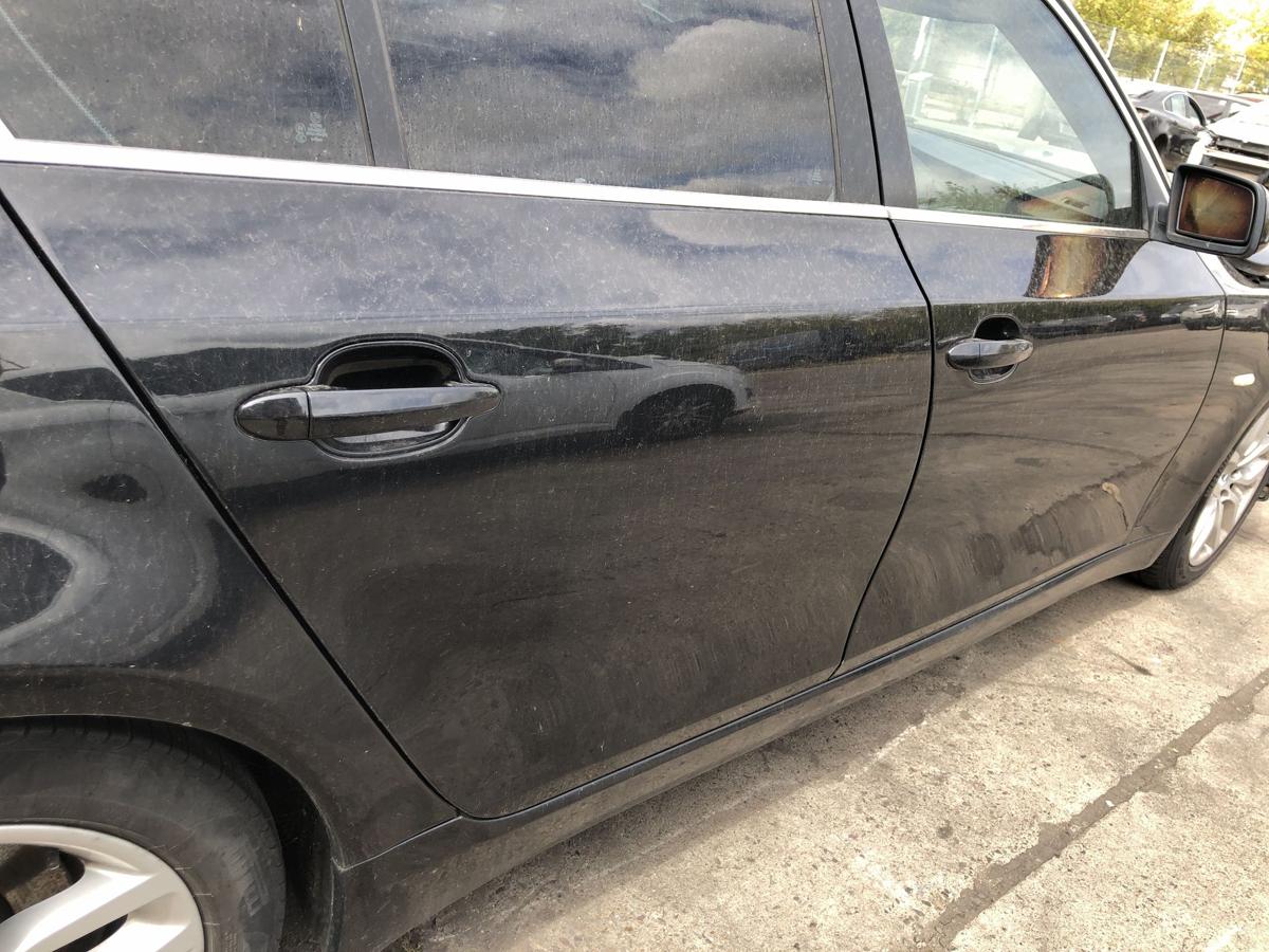 BMW 5er E60 LCI T&uuml;r hinten rechts Fondt&uuml;r im Rohbau 475 Blacksaphire Metallic