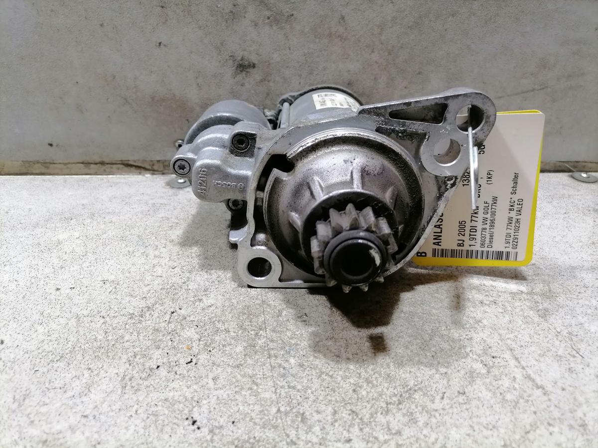 VW Golf 5 original Anlasser Starter 1,9TDI 77kw Bj.2005