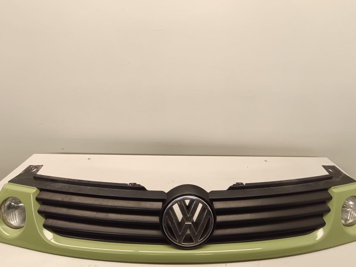 VW Lupo original Kühlergrill Grill mit Emblem 6X0853653A LD6G-CEDERGRUEN Bj 2002