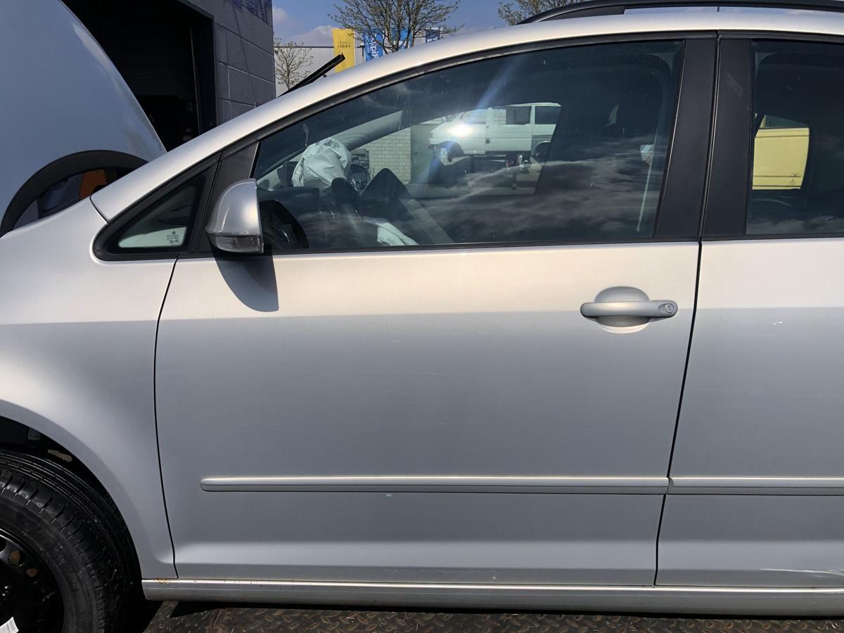 Golf Plus 5M original T&uuml;r vorn links Fahrer R7L Silver Leaf Bj 2009