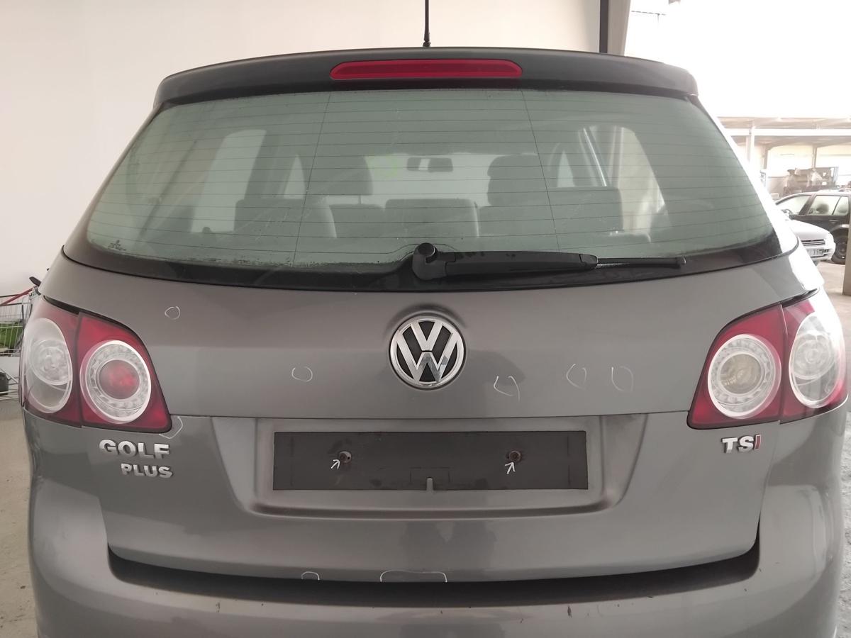 VW Golf Plus 5M Heckklappe LA7T unitedgrey mit Heckscheibe BJ2006