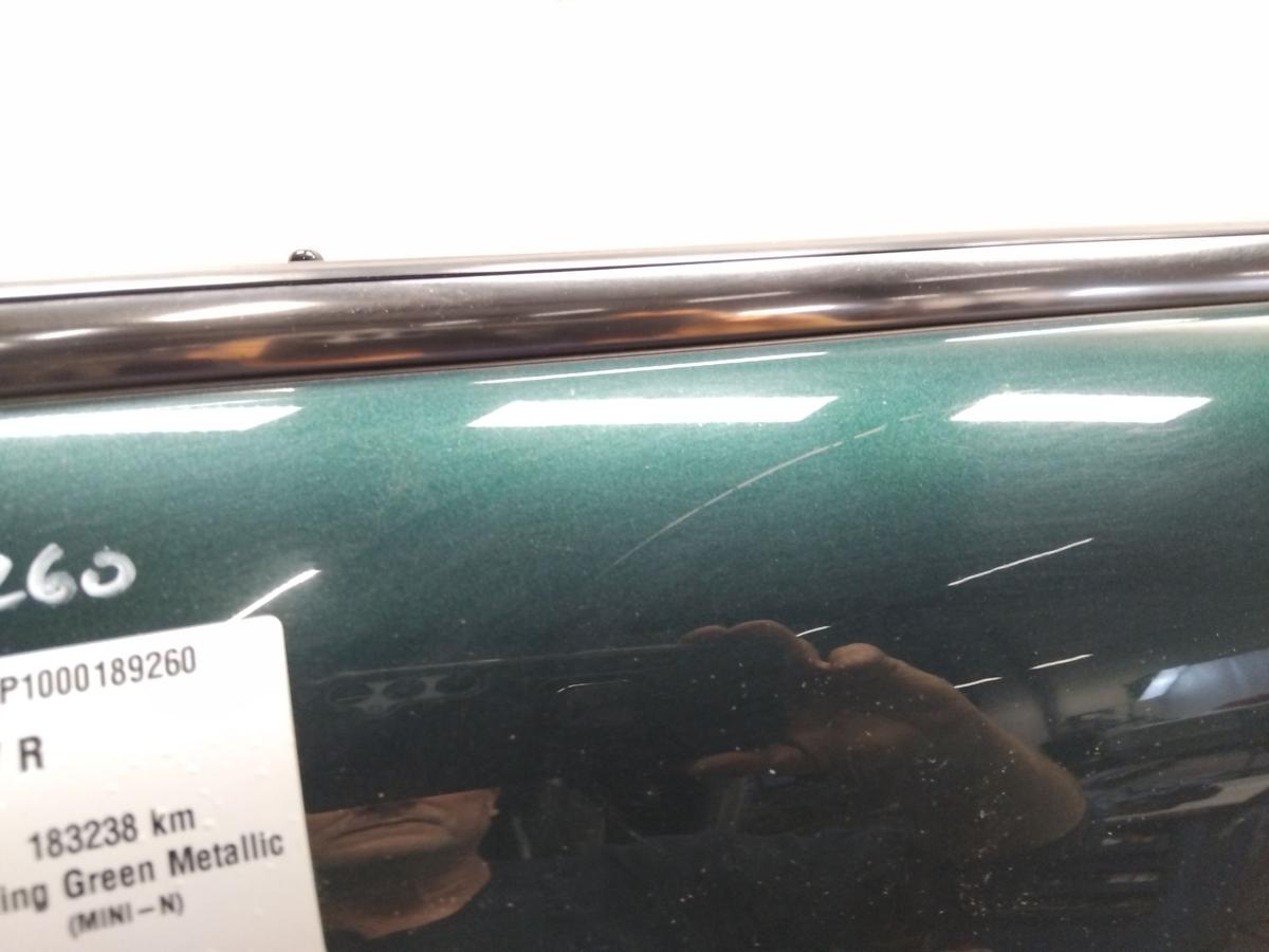 Mini II R56 Cooper T&uuml;r vorn rechts Beifahrert&uuml;r A67 British Racing Green BJ2008