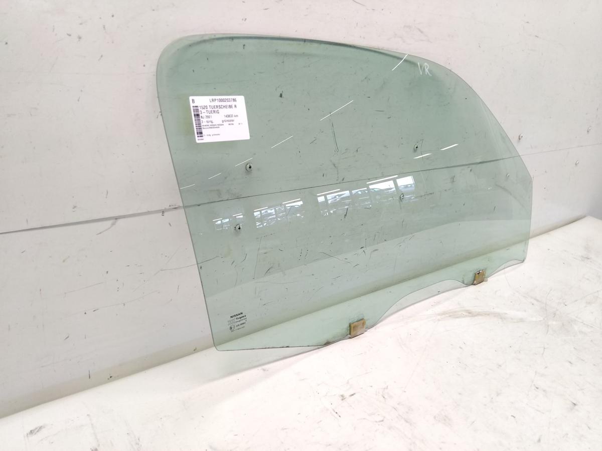 Nissan Micra K11 original T&uuml;rscheibe vorn rechts 3-t&uuml;rig gr&uuml;ncolor BJ2001