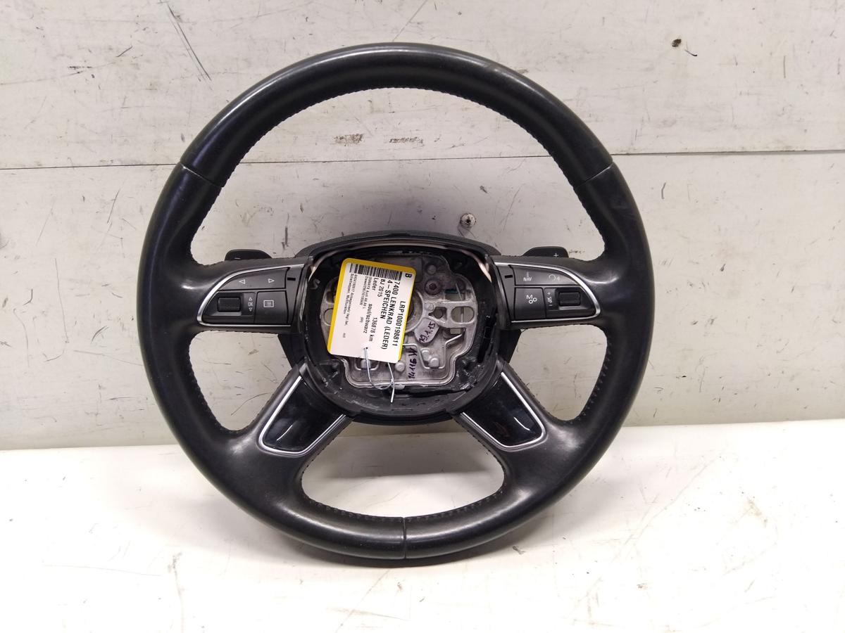 Audi A8 D4 4H orig Lenkrad soul Multifunktion mit Schaltwippen BJ2015 4H0419091T