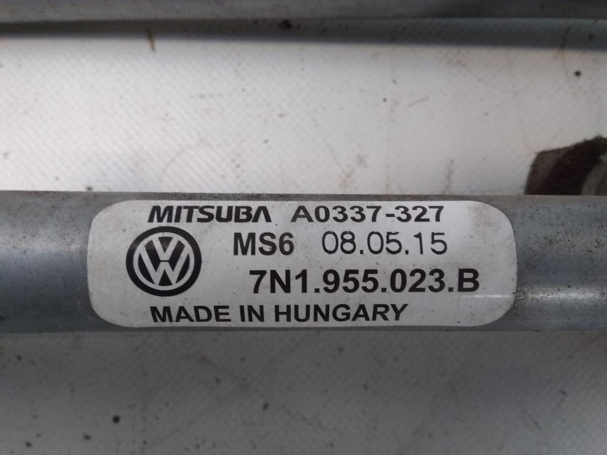 Seat Alhambra 7N original Wischermotor vorn mit Wischergest&auml;nge Bj.2015