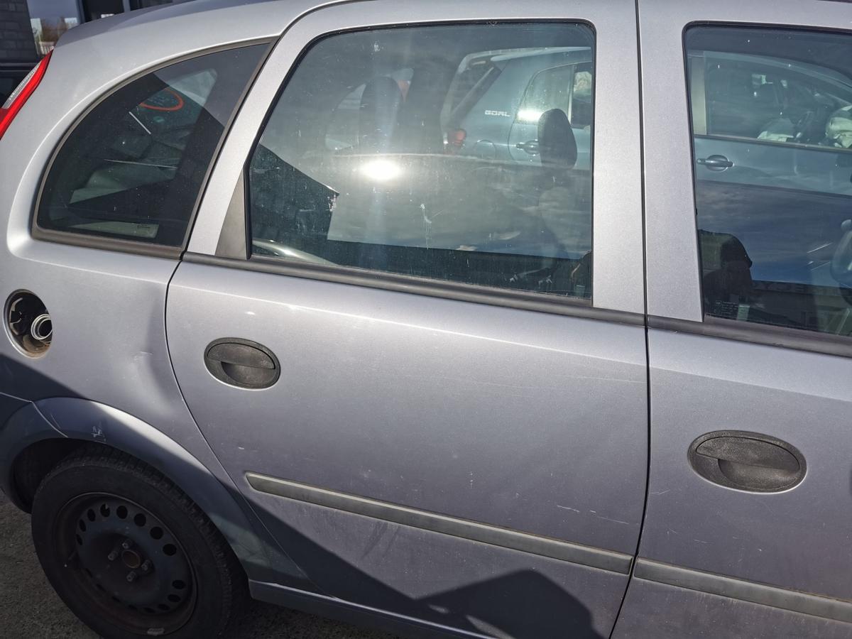Opel Meriva A Tür Autotür Rohbautür Fondtür hinten rechts 4AU Lichtsilber met