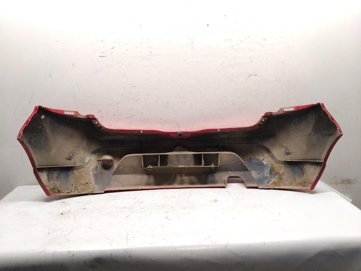 Dacia Sandero 1 original Sto&szlig;f&auml;nger Sto&szlig;stange hinten rot BJ2009