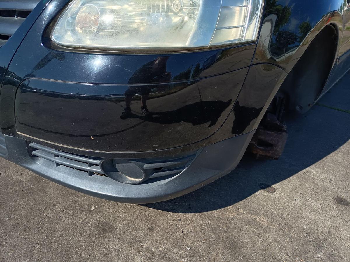 VW Fox original Sto&szlig;stange vorne L041 Brillantschwarz Baujahr 2005
