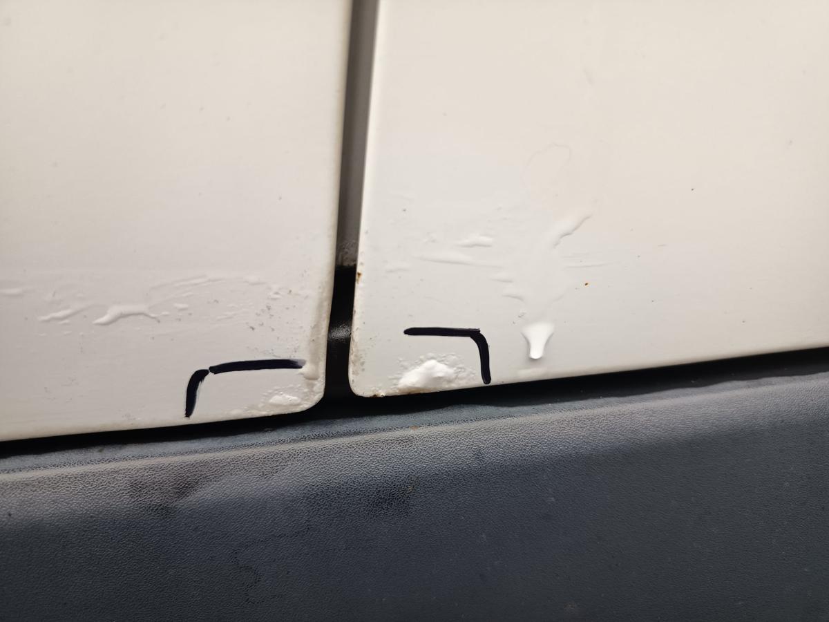 Opel Vectra C Caravan orig Tür vorn rechts Beifahrertür Z474 weiß Bj 2008