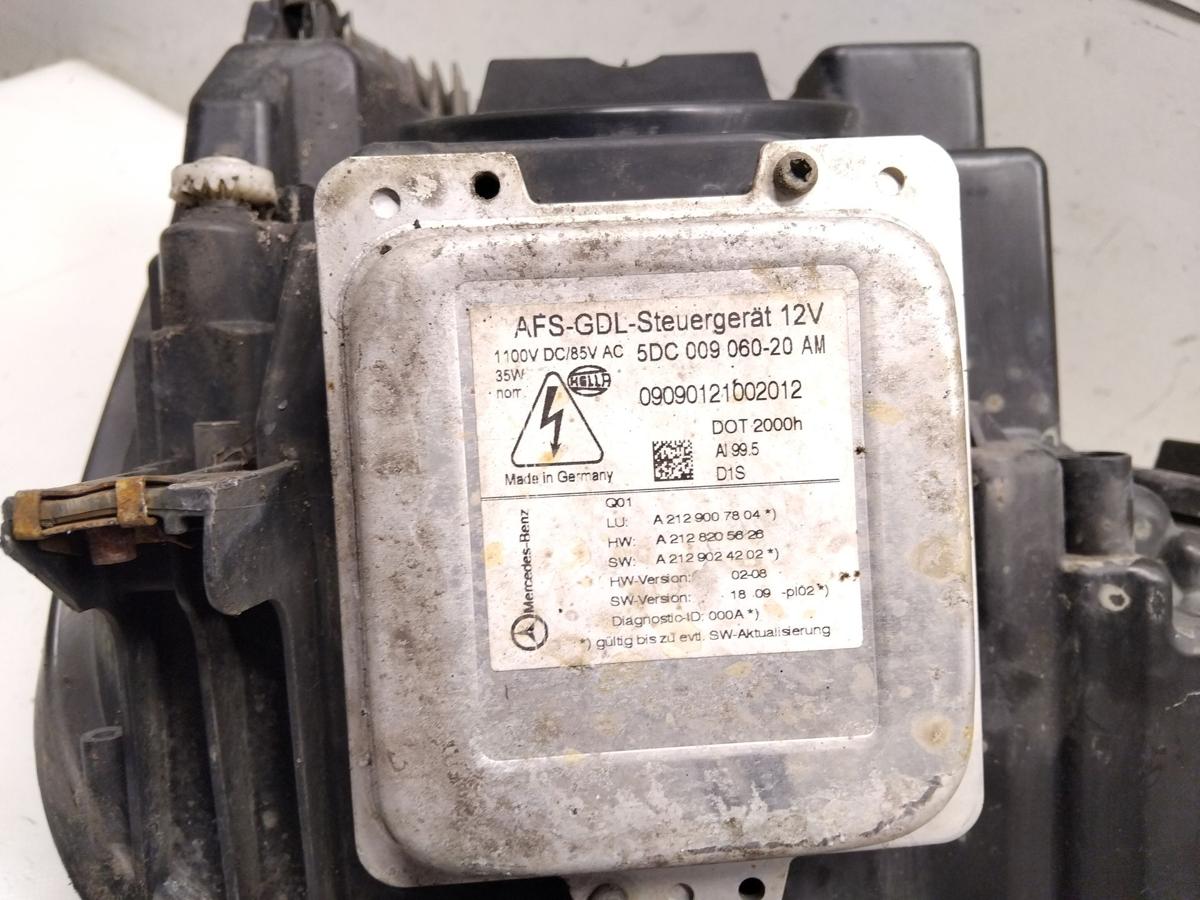 Mercedes E-Klasse Coupe C207 original Bi-Xenon Scheinwerfer links Bj.2009 Mercedes E-Klasse Coupe C207 original Bi-Xenon Scheinwerfer links Bj.2009