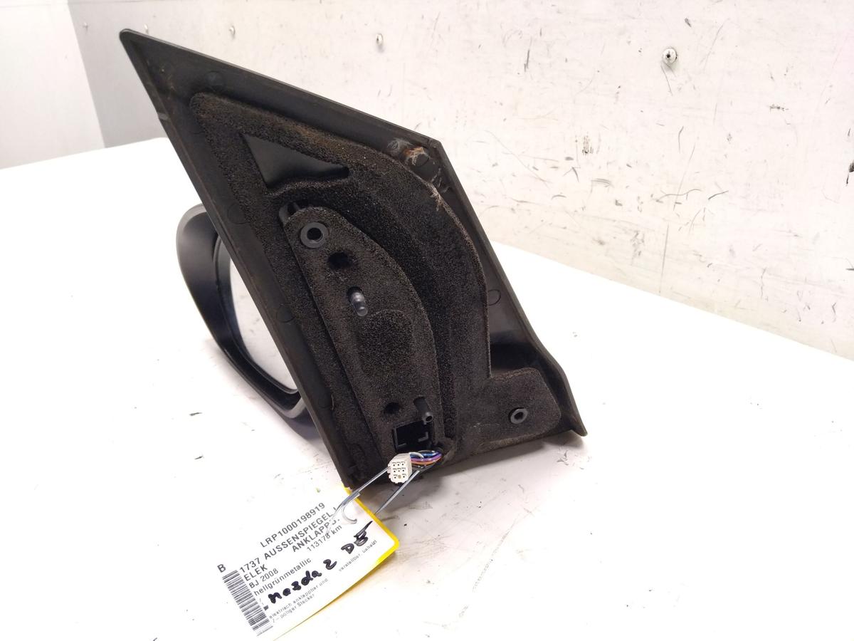 Mazda 2 DE original Au&szlig;enspiegel links elektrisch anklappbar beheizt BJ2008 7pol