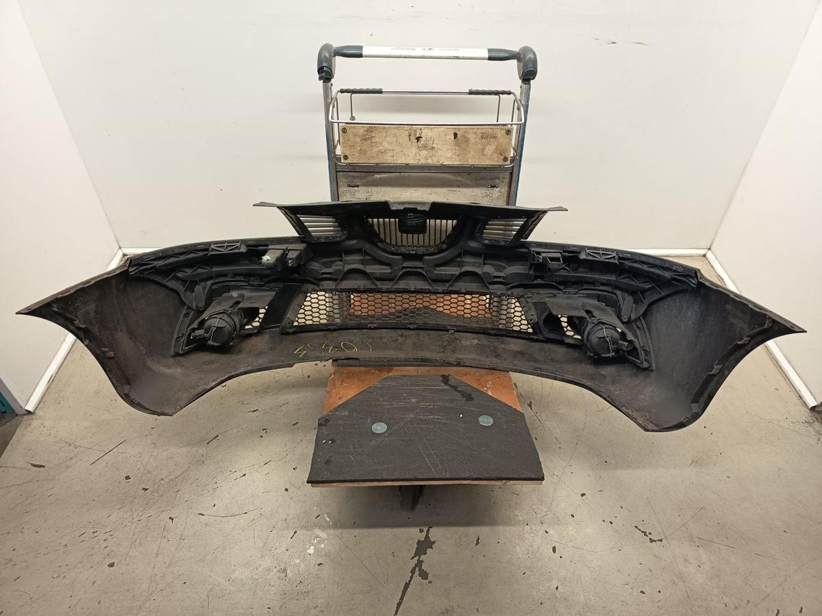 Seat Ibiza 6L original Sto&szlig;stange vorne LC9Z schwarz Facelift Baujahr 2007