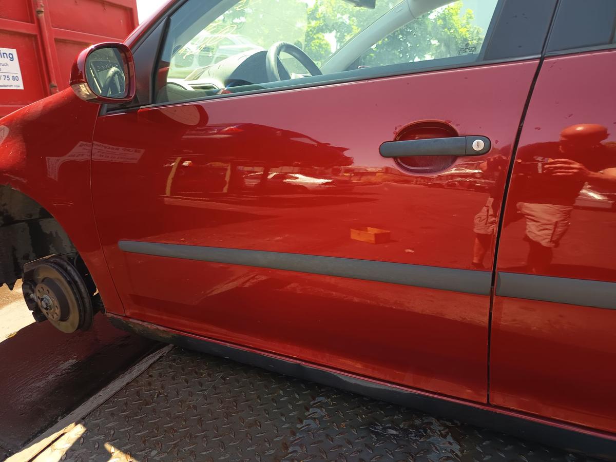 VW Golf V 5 orig Tür vorn links 5-türer Fahrertür LA3W Red Spice met. Bj 2004