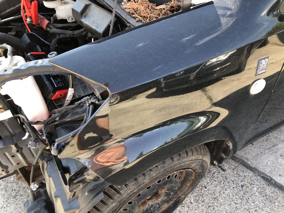 Subaru Justy 4 Typ M300F Kotfl&uuml;gel vorn links Fahrerseite Seitenwand schwarz