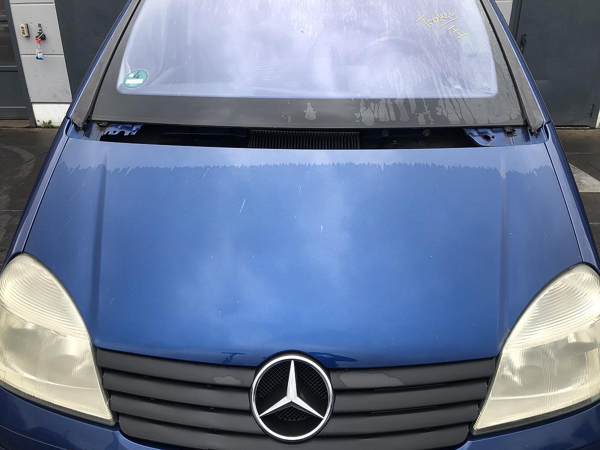 Mercedes Benz Vaneo orig Motorhaube jaspisblaumet 5345 Bj 2002