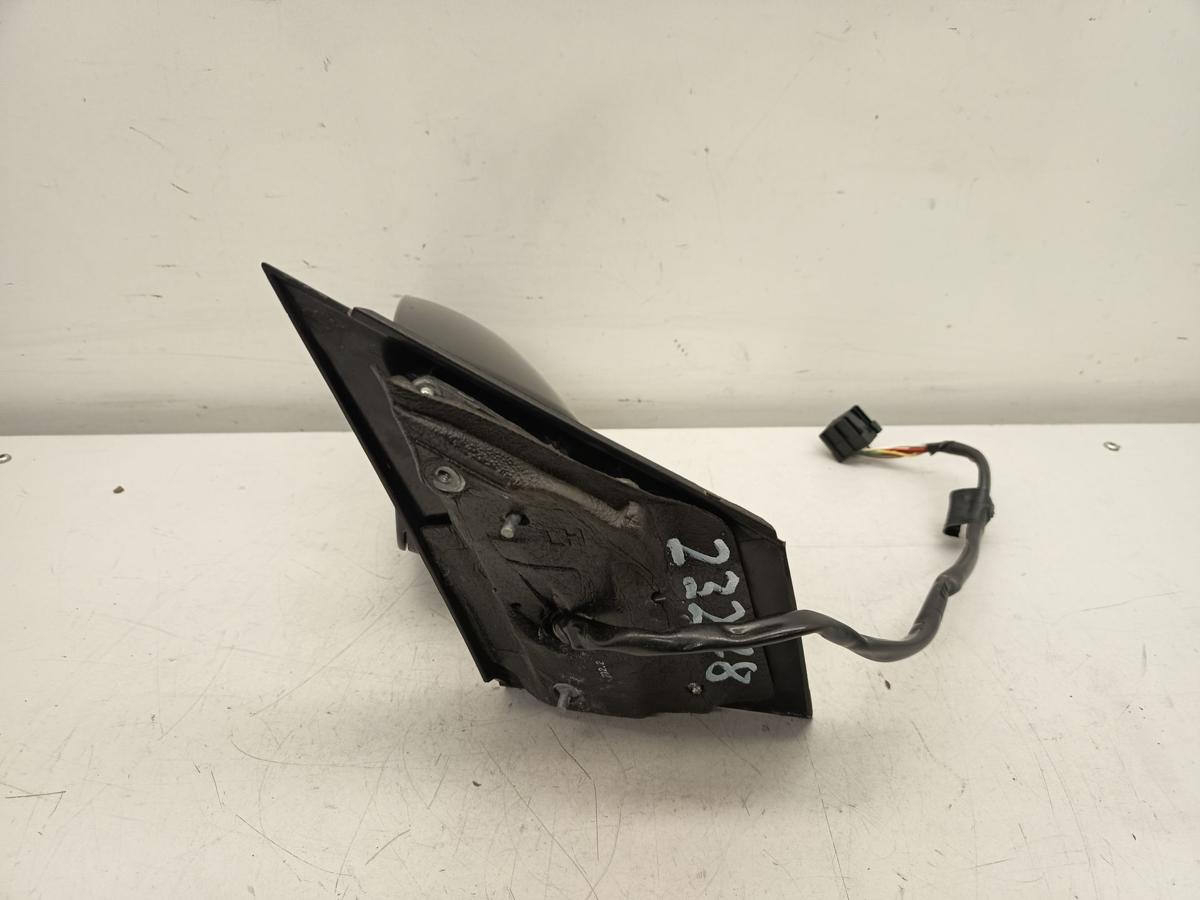 VW Polo 9N3 original Au&szlig;enspiegel links elektrisch LC9Z Black Magic Perl Bj 09