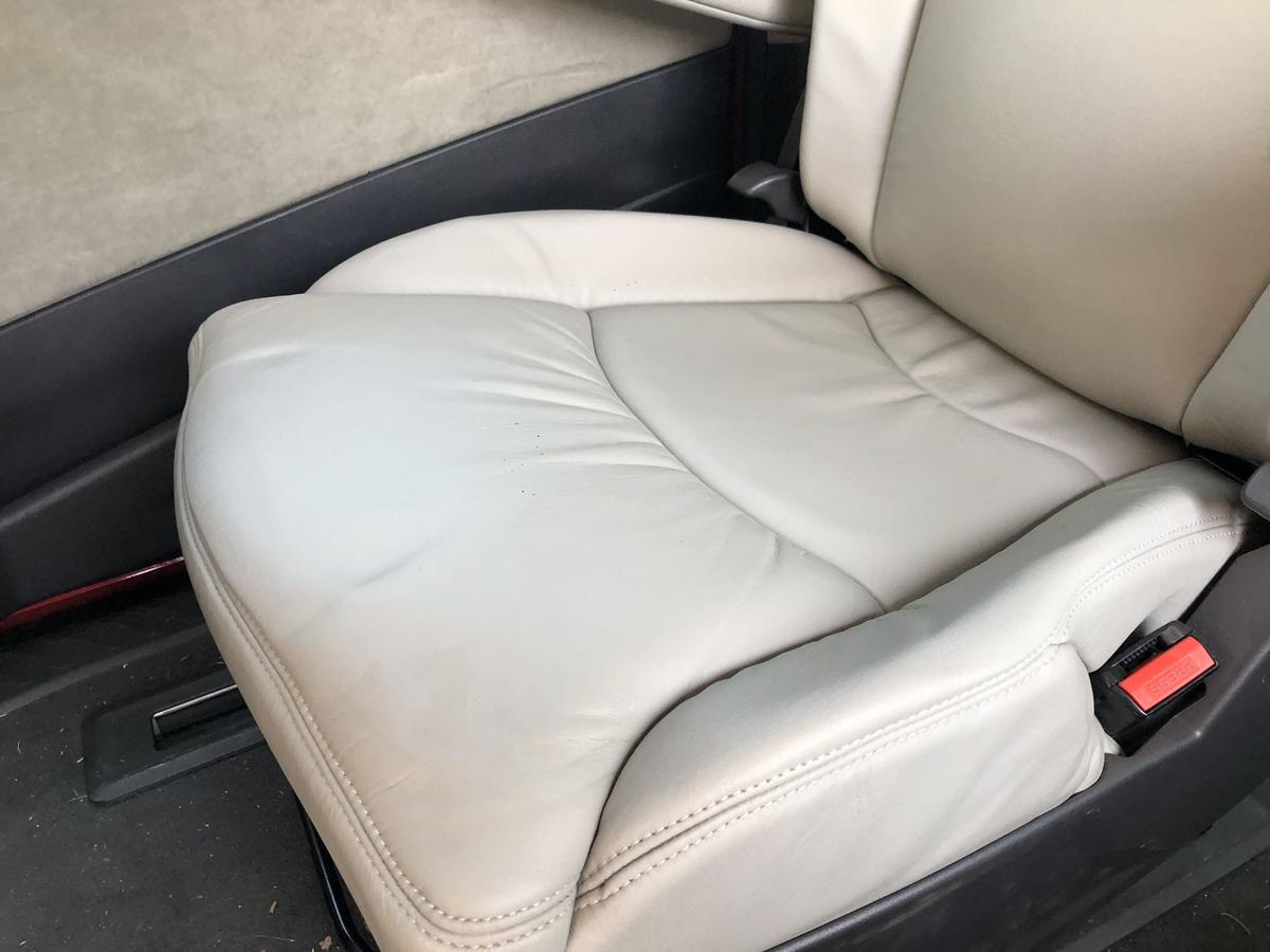Peugeot 807 original Sitz hinten rechts Reihe 2 Fond Leder beige Bj 2004
