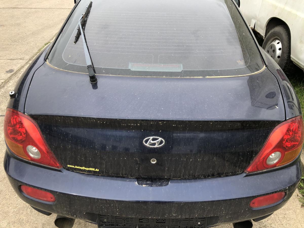 Heckklappe mit Heckscheibe Kofferraumklappe WN Dark Navy Blue Hyundai Coupe GK