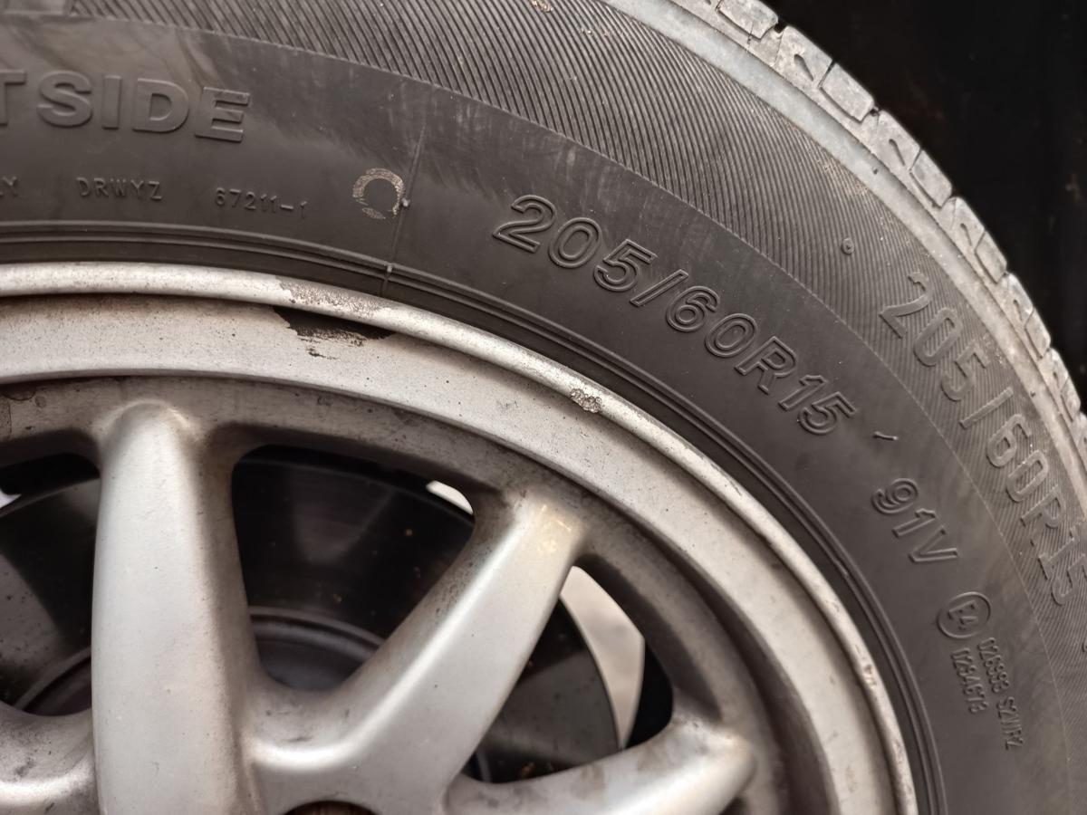 BMW 3er E36 Compact Bj 1997 original Satz Alufelgen 7Jx15 ET47