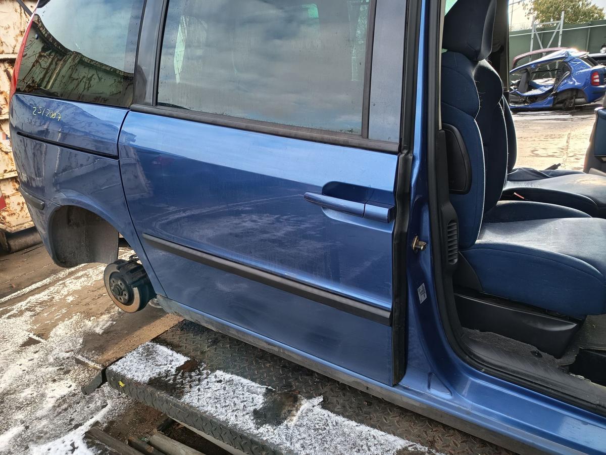 Fiat Ulysse II original Schiebet&uuml;r hinten rechts Fond Imperialblau Bj 2006