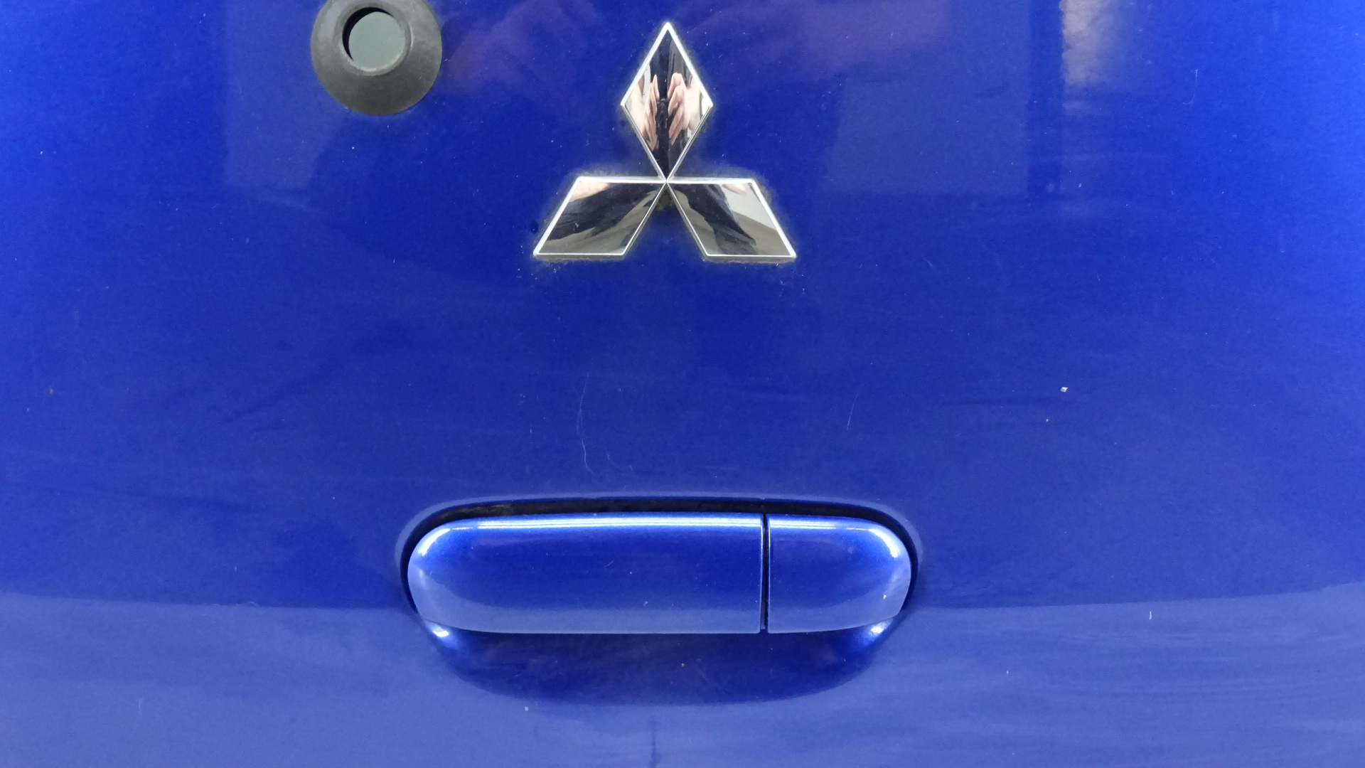 Mitsubishi Colt Z30 Heckklappe Heckdeckel in Atlantisblau Bj06 5 Türig