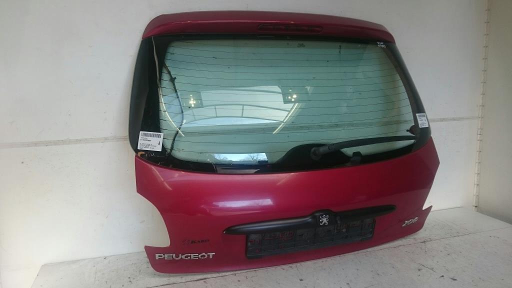 Peugeot 206 BJ 2001 Heckklappe Hecktür Tür hinten Rot bis 2003