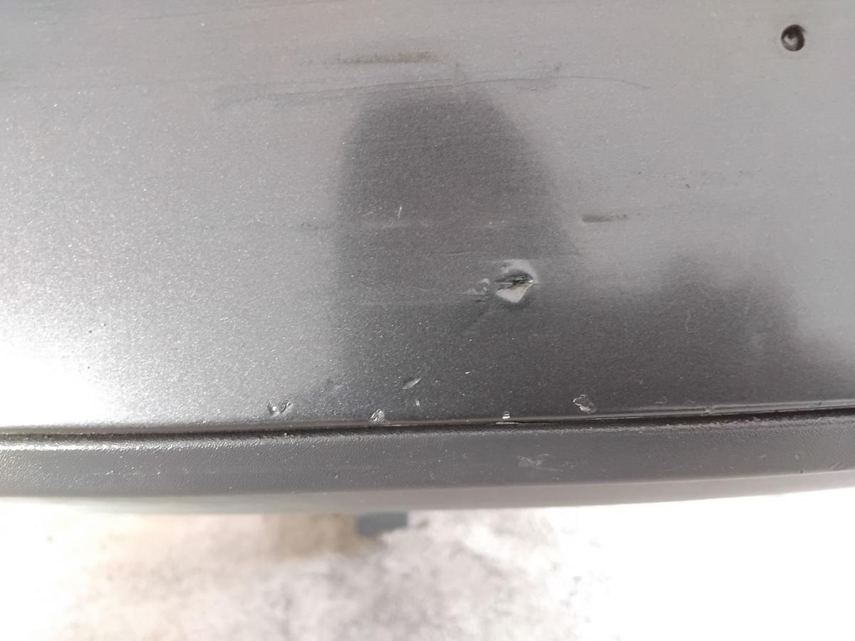 Seat Altea XL original Stoßstange Stoßfänger hinten Langversion BJ2008 LW7Z graphit track