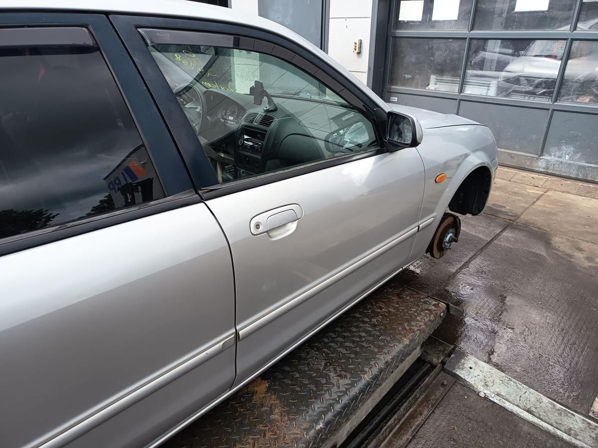 Mazda 323f VI original Tür vorn rechts Beifahrer 22V Satinsilber Bj 2002