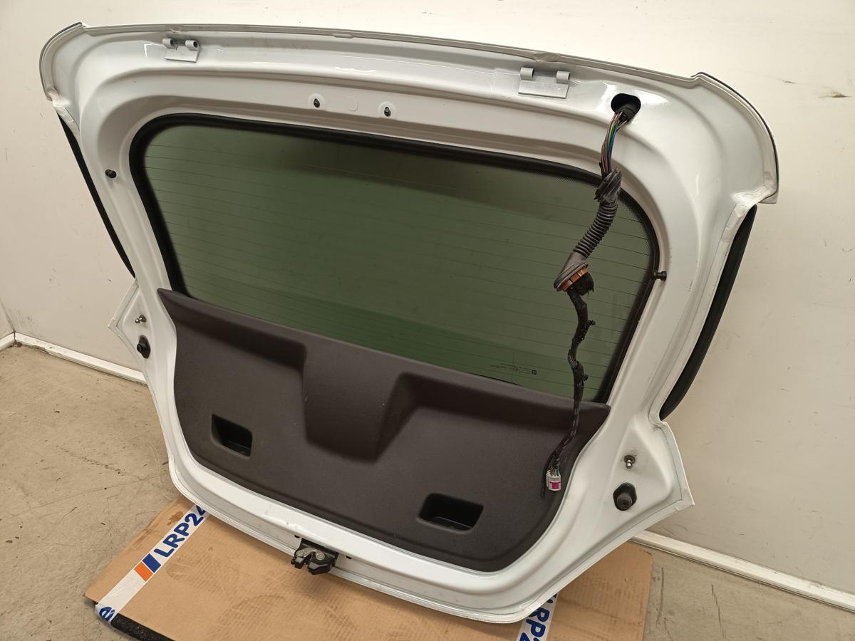 Opel Corsa D original Heckklappe mit Scheibe 3 TRG Wei&szlig; Baujahr 2009