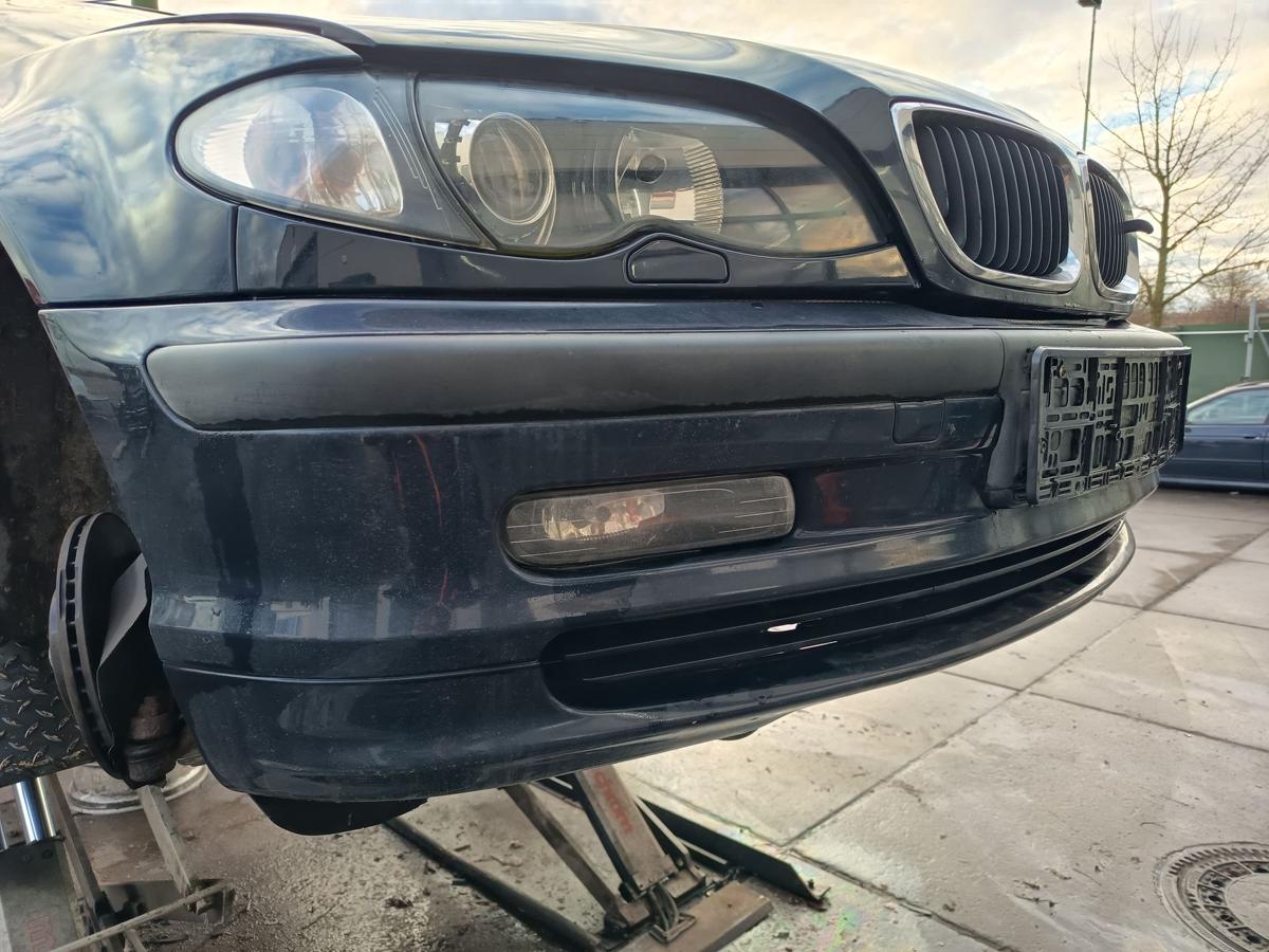 BMW E46 original Sto&szlig;f&auml;nger Stange vorn Front 317/5 Orientblau Bj 2005