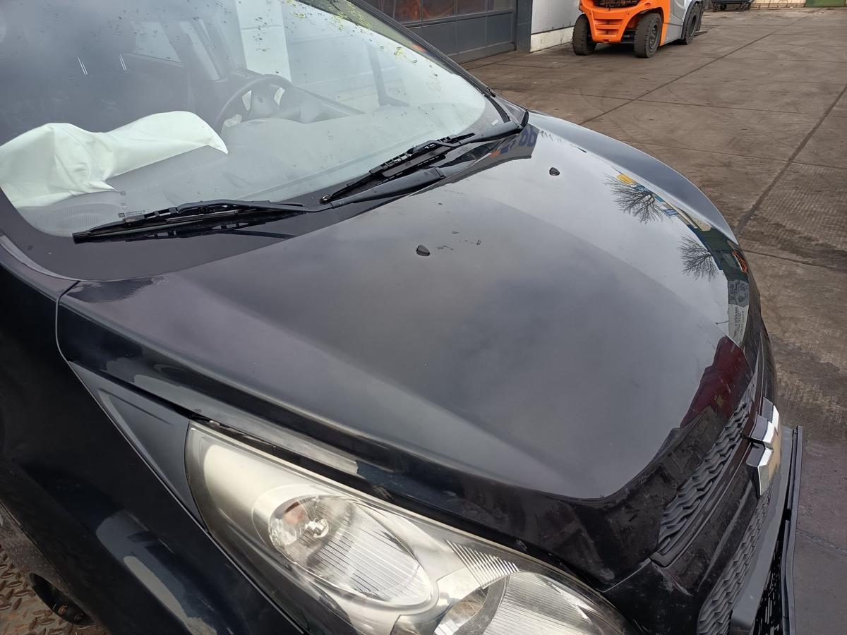 Chevrolet Spark M300 original Motorhaube Klappe Deckel vorn Front schwarz Bj2013