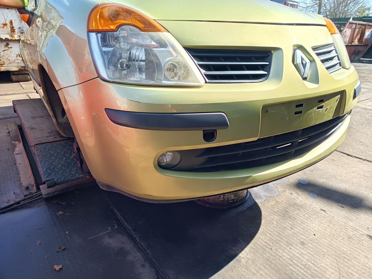 Renault Modus original Sto&szlig;stange vorne TED99 Gr&uuml;n vor Facelift Baujahr 2005