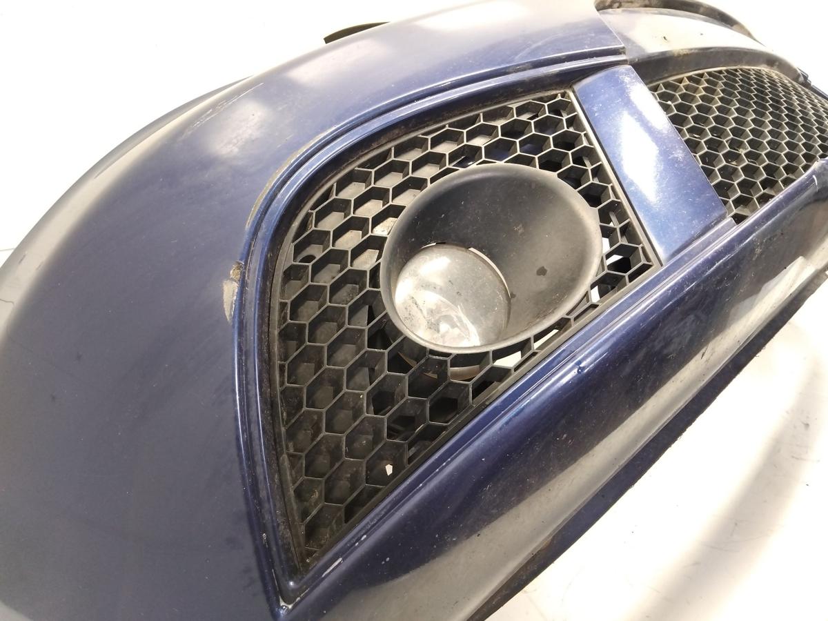 Seat Ibiza 6L Sto&szlig;f&auml;nger Sto&szlig;stange vorn dunkelblau LS5S NSW Facelift BJ2006