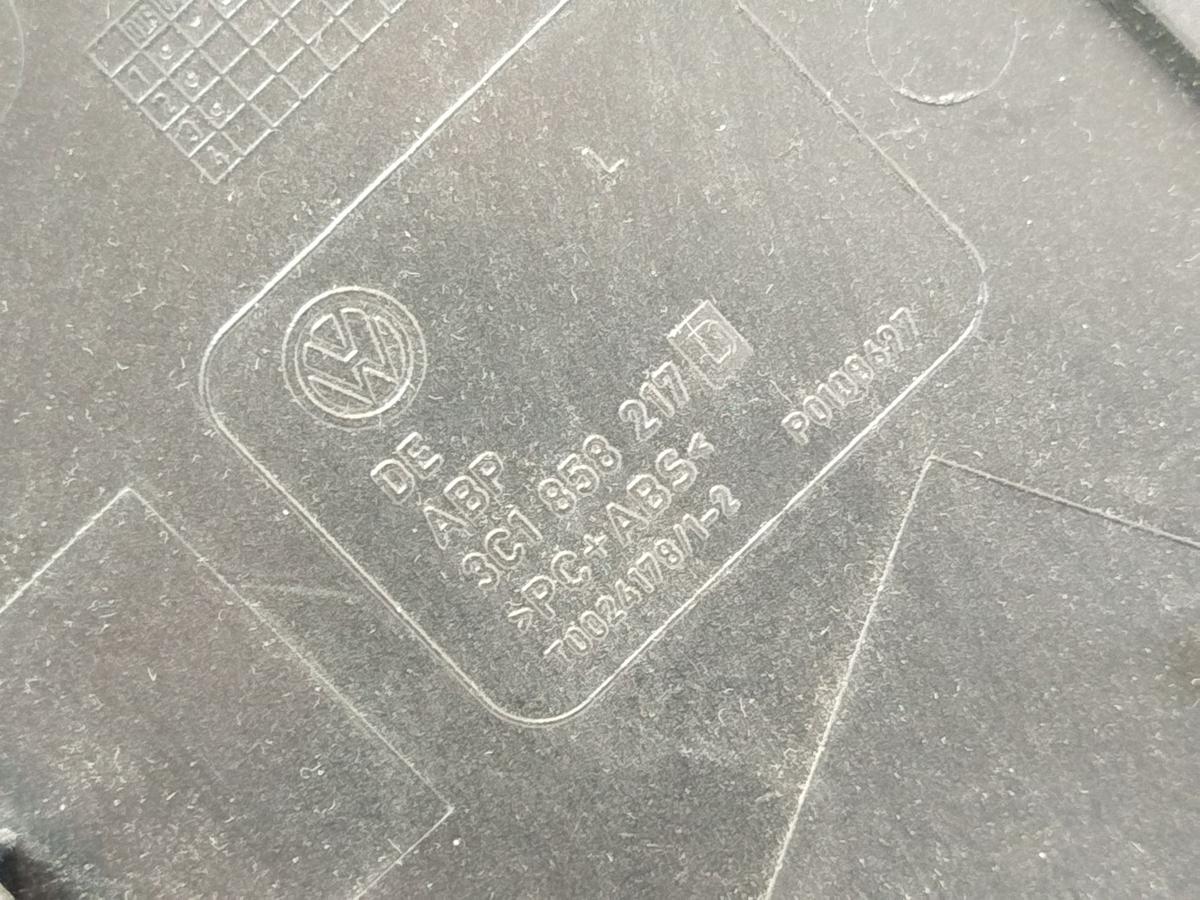 VW Passat 3C B7 Abdeckung Verkleidung Sicherungskasten Armaturenbrett links