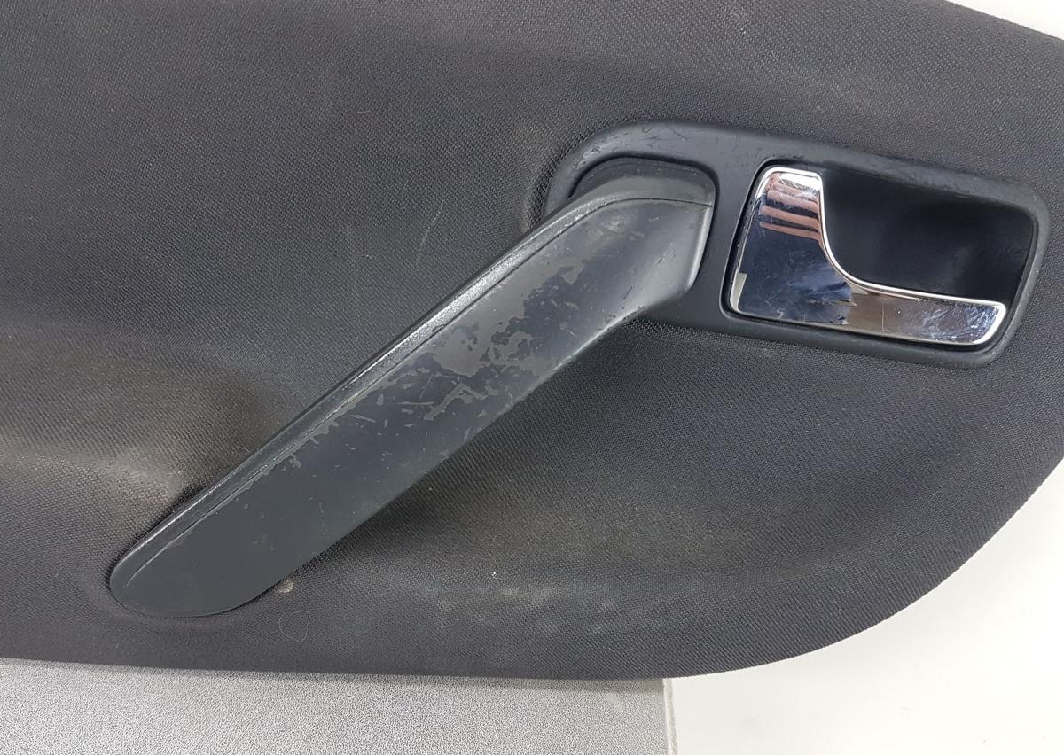 VW Lupo T&uuml;rverkleidung links in schwarz Bj2002 T&uuml;rgriff links 6H3867011M