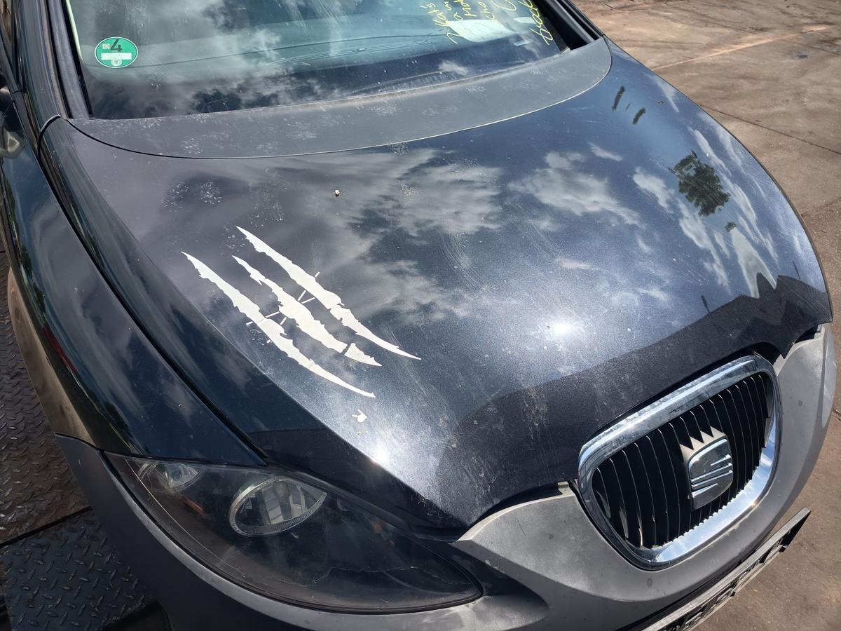 Seat Leon 1P original Motorhaube LC9Z Magic Perl vor Facelift Baujahr 2006