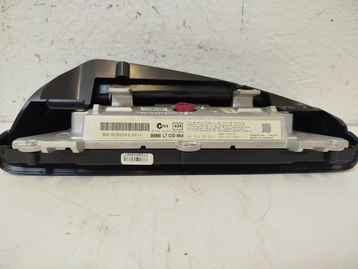 BMW 1er F20 Display Anzeige Monitor Radio Navigation i-Drive