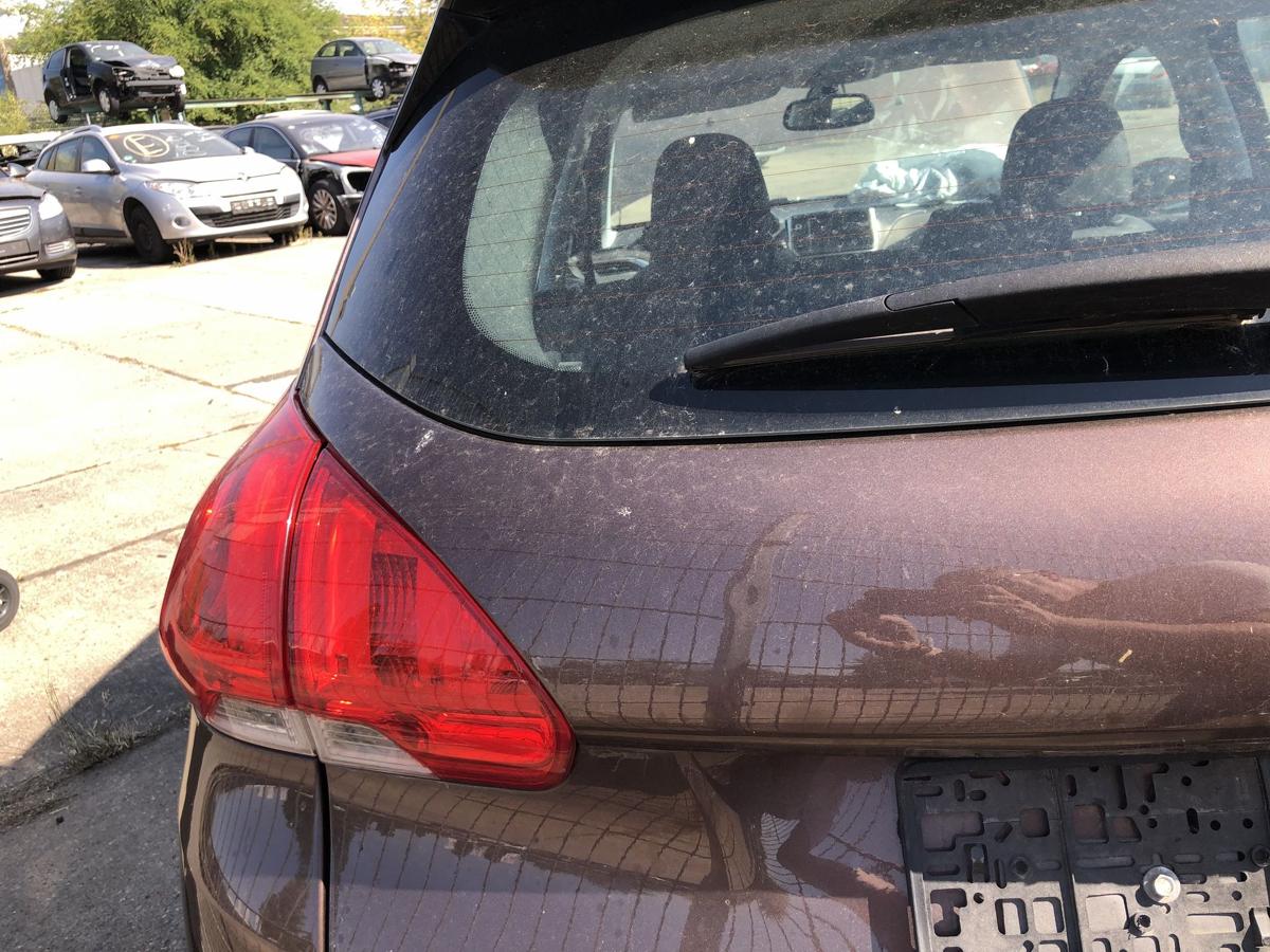 Peugeot 2008 I CU Heckklappe mit Heckscheibe Kofferklappe Heckdeckel ETV braun