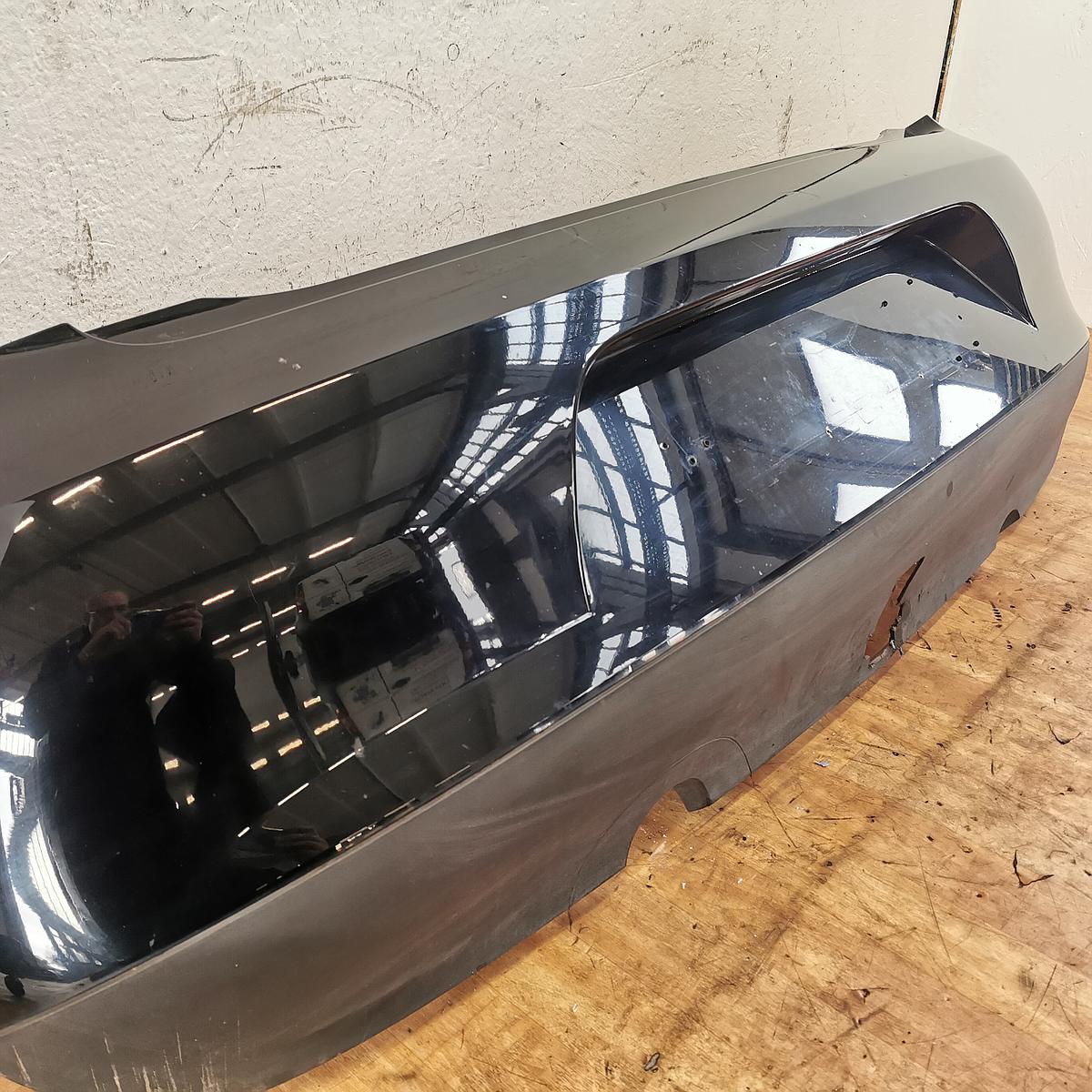 VW FOX 5Z originale Stoßstange hinten schwarz 5Z0807421N Stoßfänger