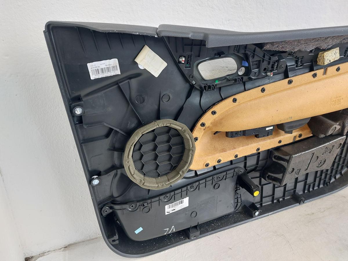 Citroen DS3 Sport Chic T&uuml;rverkleidung vorn links Fahrert&uuml;r Leder weinrot