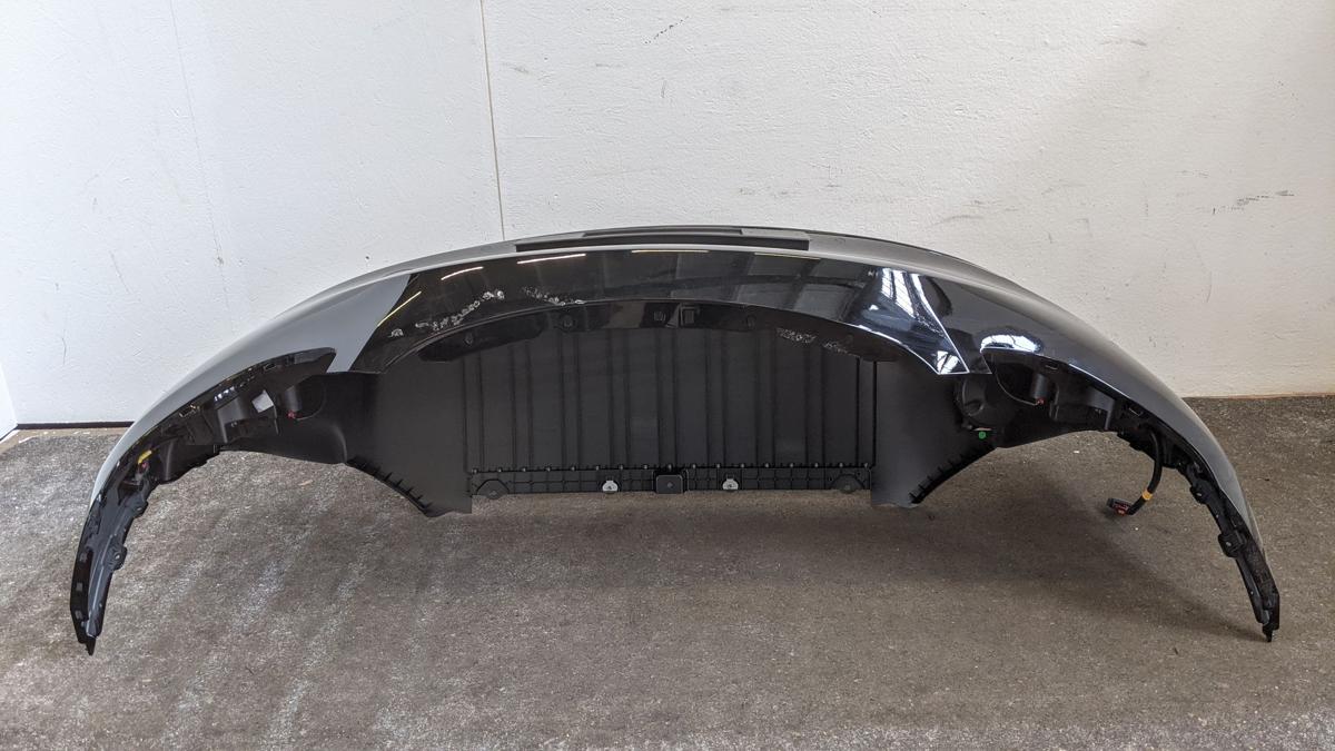 Stoßfänger Stoßstange vorn LED Nebel PDC Front Bumper schwarz Tesla Model Y