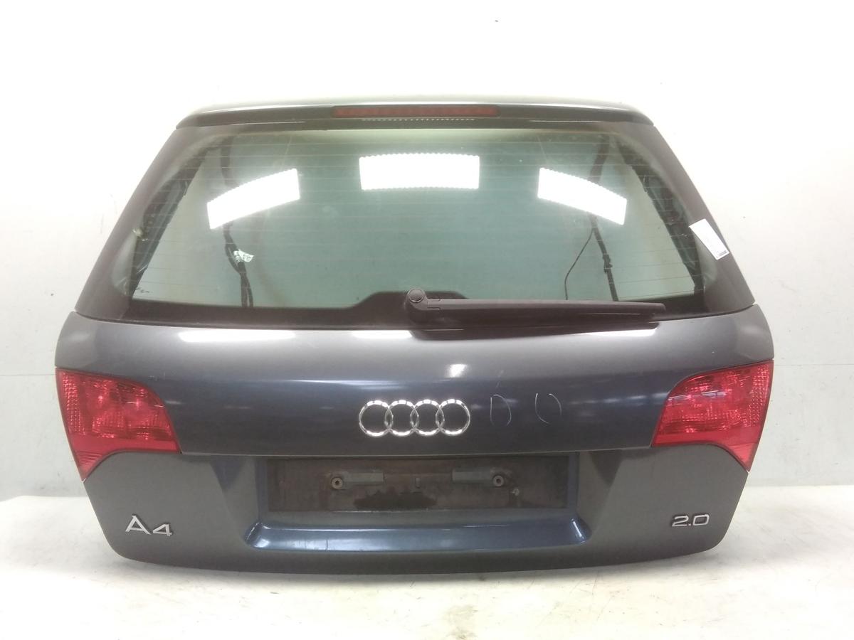 Audi A4 8E B7 Avant Heckklappe delfingraumetallic LX7Z inkl. Heckscheibe BJ2006