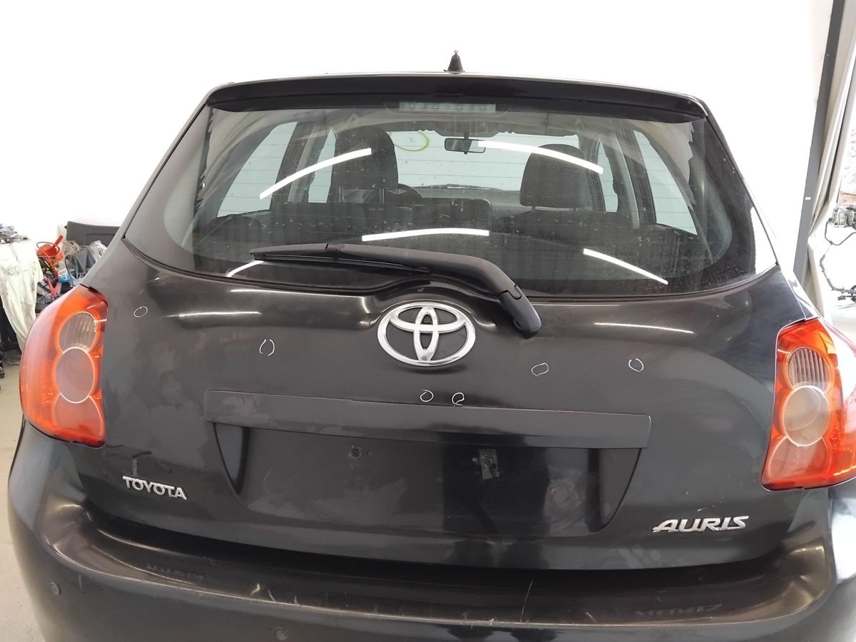 Toyota Auris E15 original Heckklappe schwarzmetallic inkl. Scheibe BJ2008