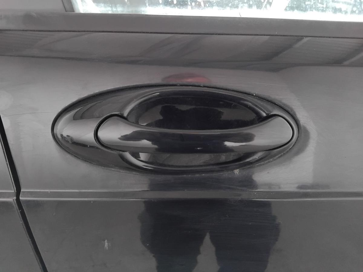 Saab 9-5 original T&uuml;r vorn rechts Beifahrert&uuml;r schwarzmetallic BJ2008