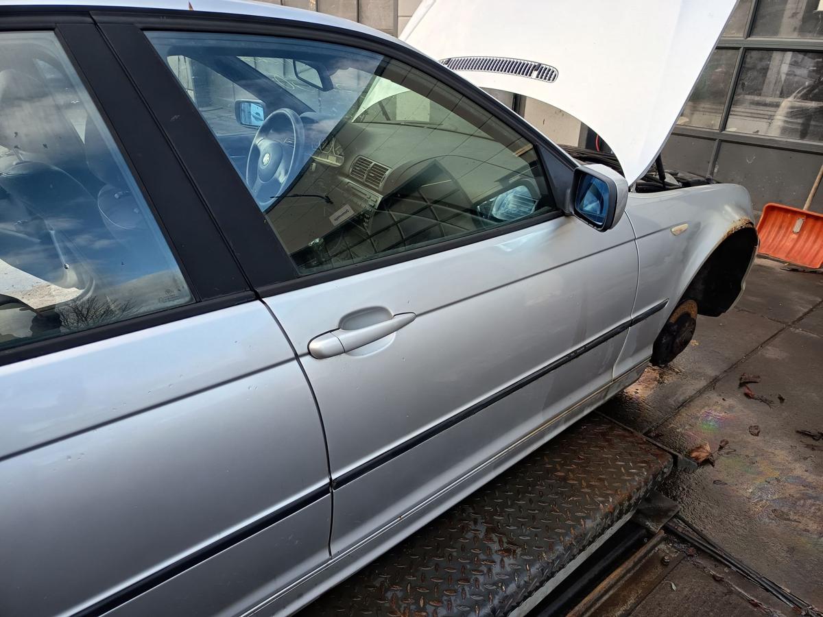 BMW E46 original T&uuml;r vorn rechts Beifahrer 354/7 Titansilber Bj 2003