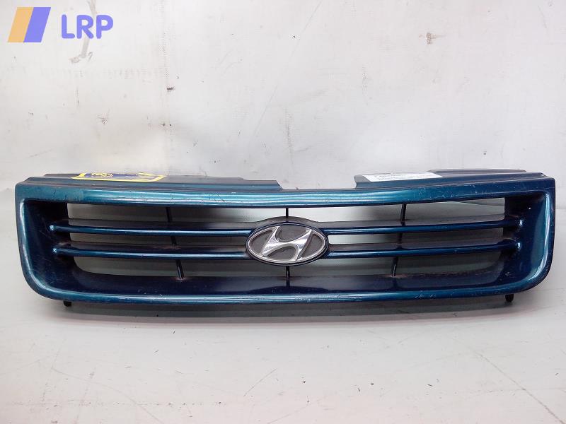 Hyundai Pony X2 original Grill Kühlergrill 8635024610 blaumetallic BJ1994