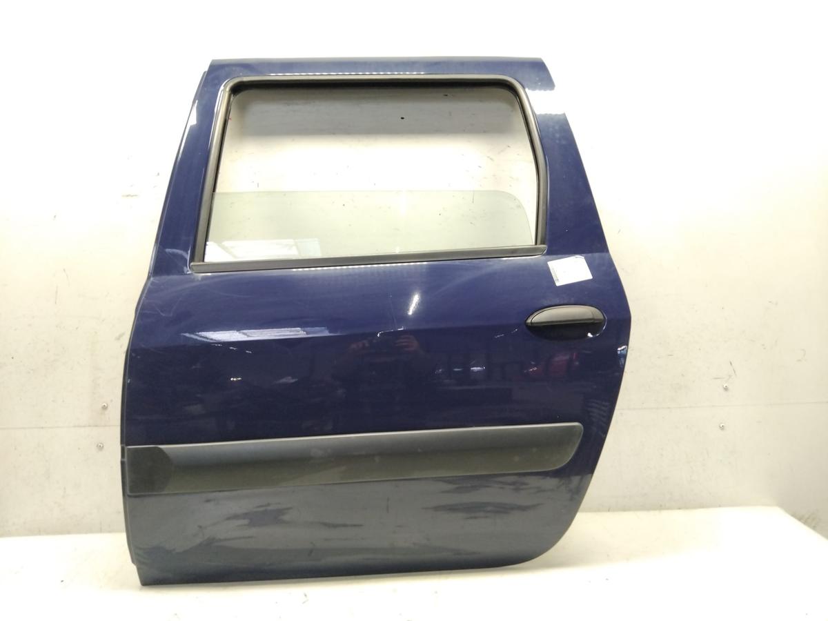 Dacia Logan Kombi original T&uuml;r hinten links OV61H Marine Blau BJ2008