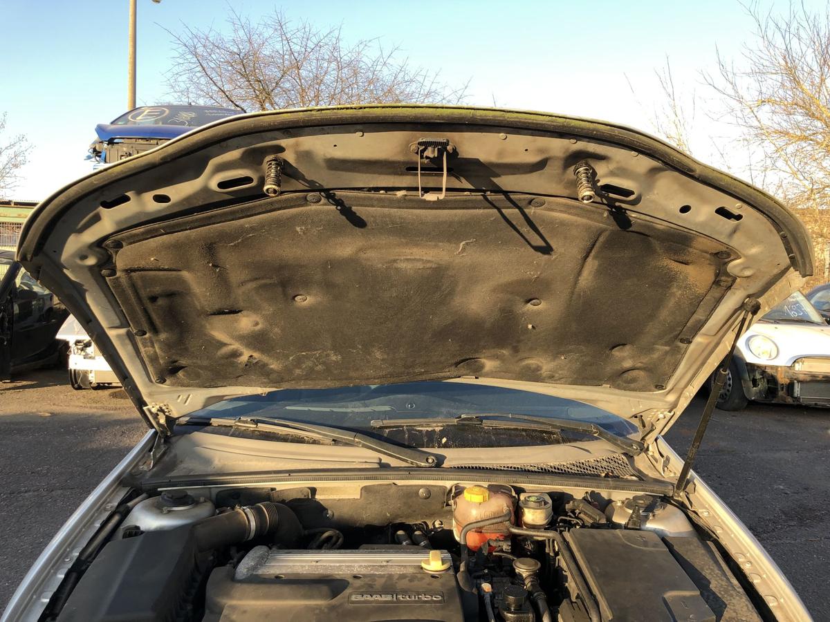 Saab 9-3 Typ YS3F Motorhaube Bonnet Deckel vorn silber Haube