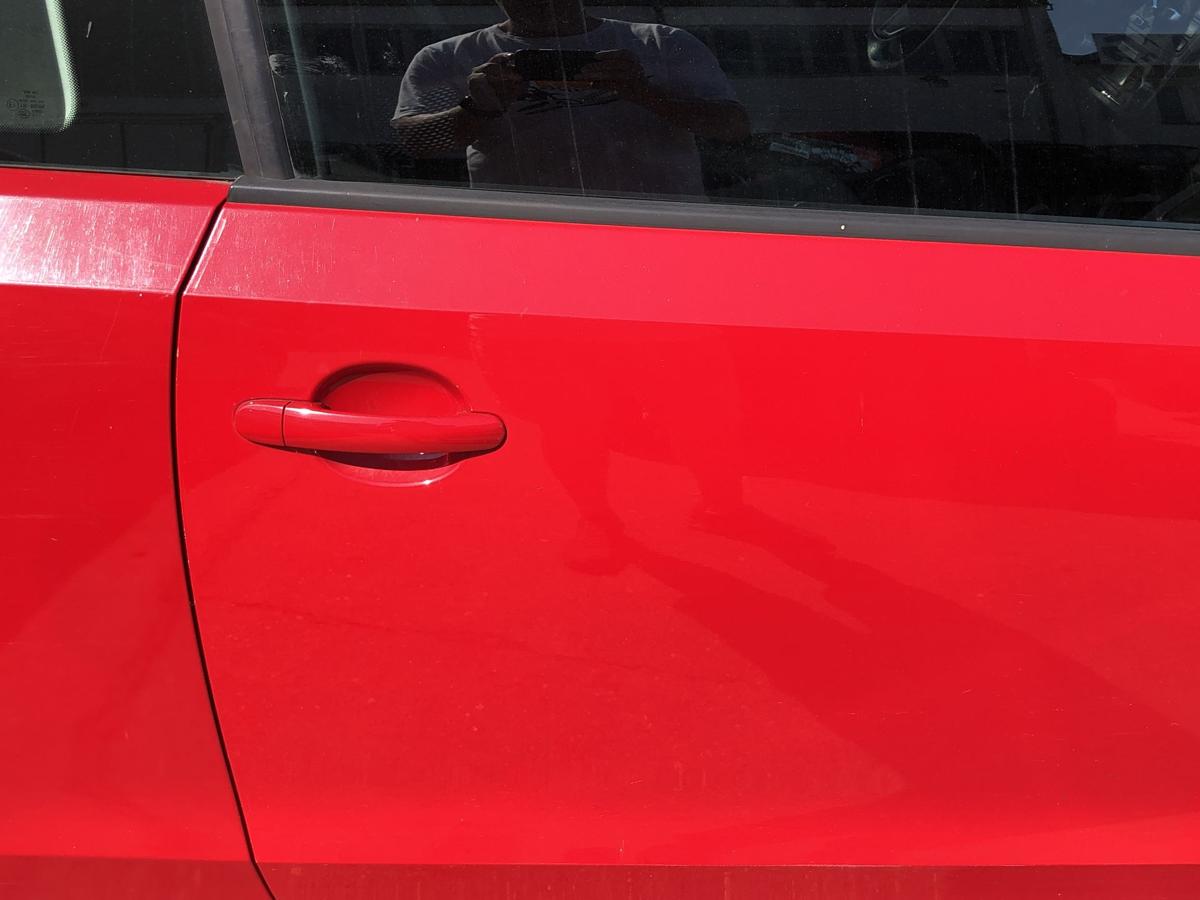Skoda Citigo Typ AA T&uuml;r vorn rechts Beifahrert&uuml;r nur 3 t&uuml;rer LY3D Tornadorot